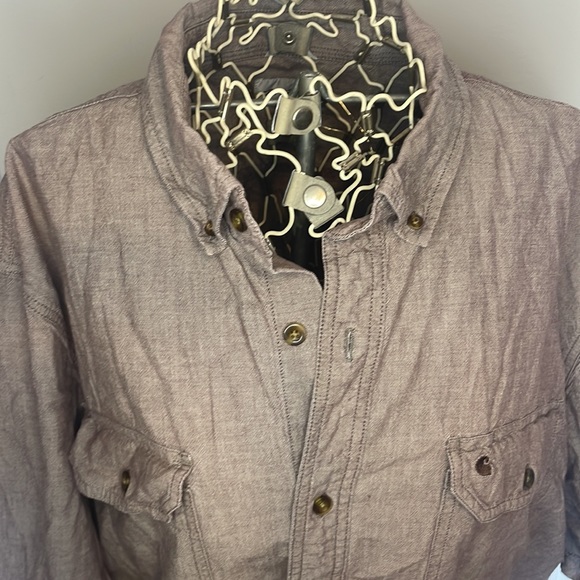2XL Cargartt button up shirt. Sandy brown color. - Picture 3 of 5